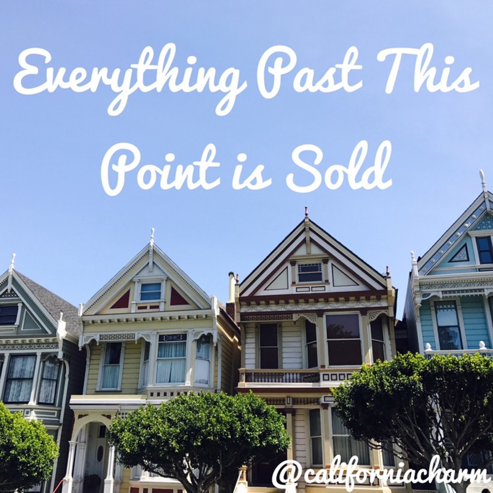 Everything Past This Point is Sold